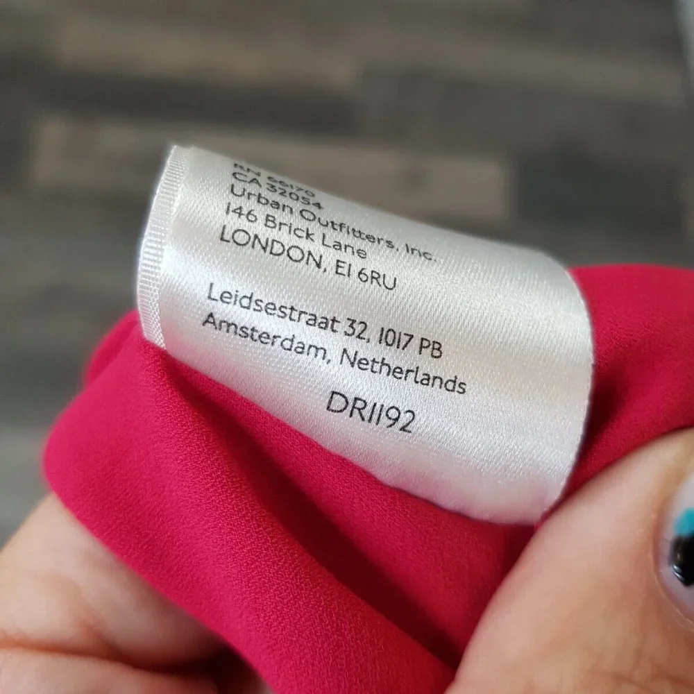 By Anthropologie Audrey Satin Midi Dress UK 16 US 12 Pink Cut Out BNWT - Picture 12 of 15